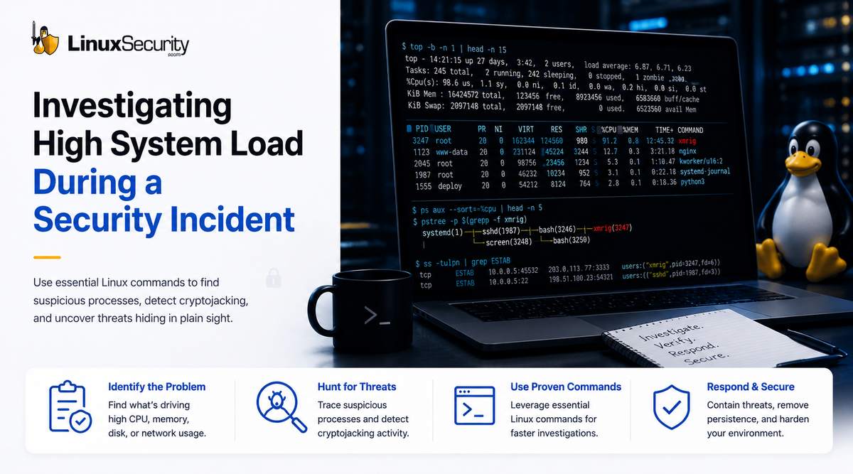 Analyze Elevated System Load Experienced During Recent Security Incident