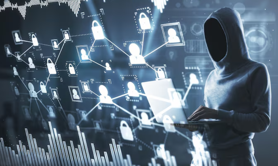 Hacker Hood Locks Network