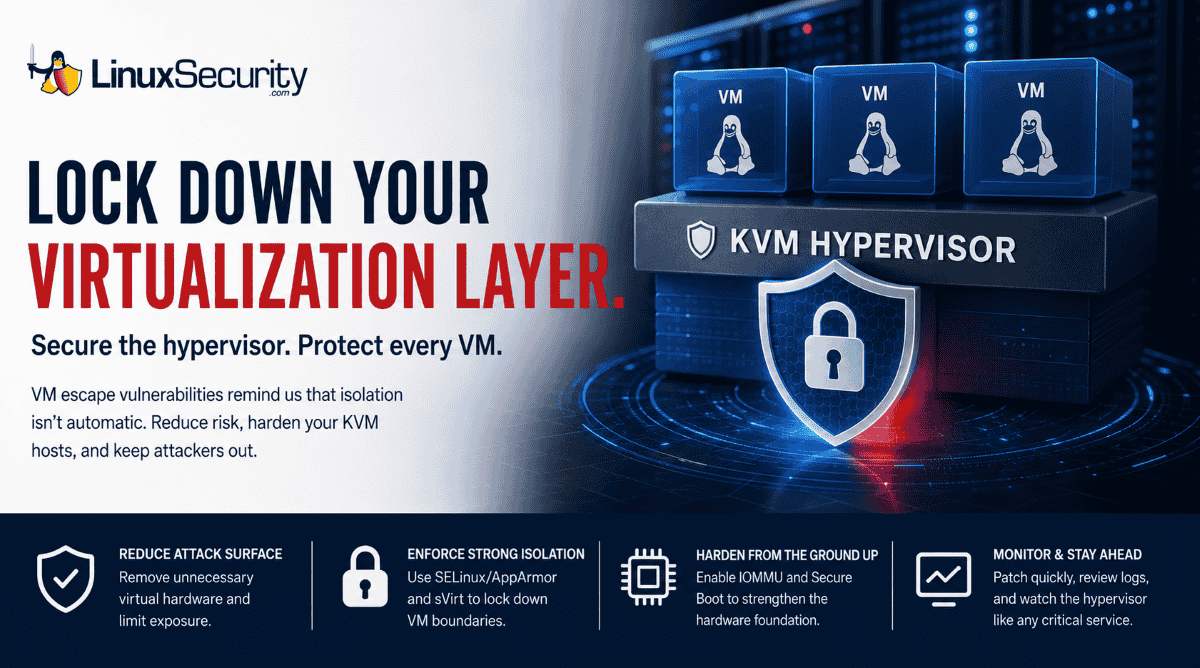 Hardening Linux KVM Against VM Escape Attacks
