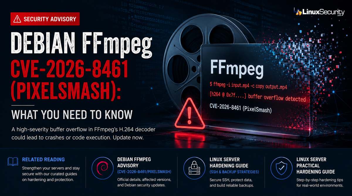 FFmpeg PixelSmash Vulnerability Exposes Linux Media Servers to Remote Code Execution Risk