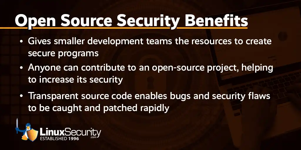 Open Source Security Benefits1