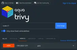 Picture 4 Docker Desktop Dashboard Trivy Extension Image Scan And Vulnerability List 250x163