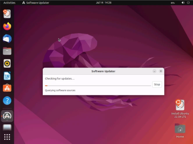 Ubuntu Updater 2 Esm W663