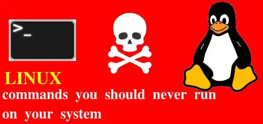 Linux Commands You Should Never Run On Your System Esm W900