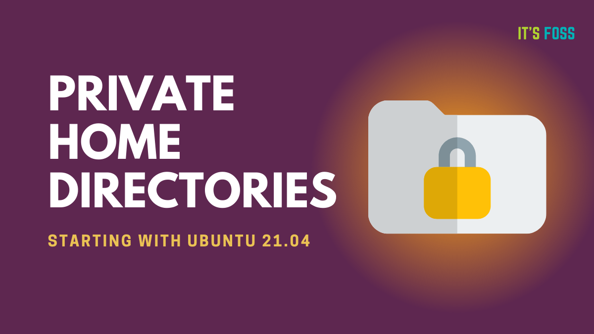 Private Home Directories Ubuntu