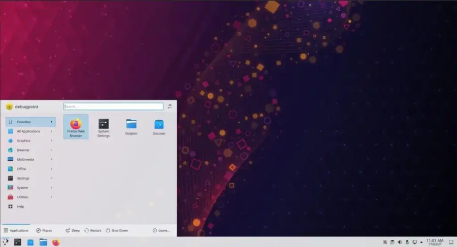 KDE Plasma 5.21 Desktop 1024x554 Esm W900
