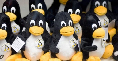 Linux Penguin Plush Toys Getty Esm H200