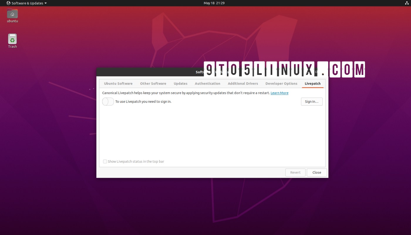 Ubuntukernellivepatch