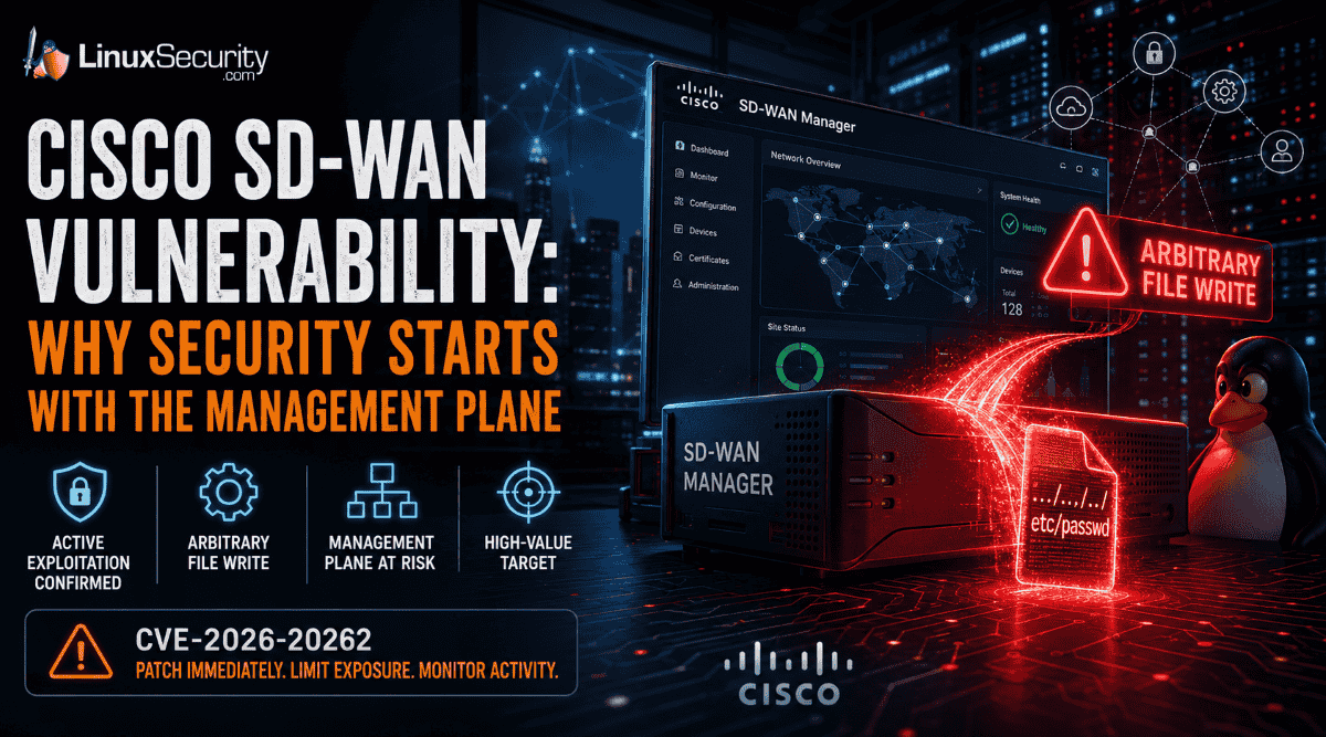Cisco SD-WAN Vulnerability: Why Security Starts With the Management Plane