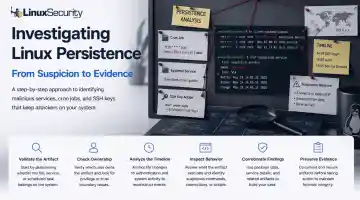 Investigating Linux Persistence Hero Esm H200