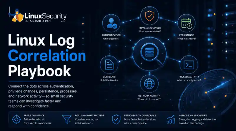 Linux Log Correlation Playbook Hero Esm H446