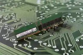 Close Up Of A DDR5 Memory Module Esm W275