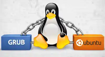 Ubuntu Linux Penguin GRUB Esm W400