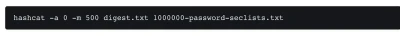 Hashcat Use Case3 Esm W400