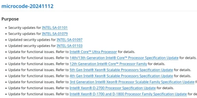 Intel Update Esm W400