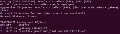 Nmap Firewall Evasion2 Esm W400