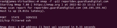 Nmap Firewall Evasion7 Esm W400