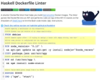 Haskell Dockerfile Linter 200x160 Esm W200