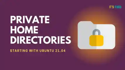 Private Home Directories Ubuntu Esm H240