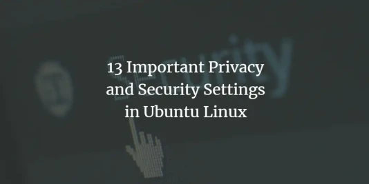 Ubuntu Securityprivacy Esm H267