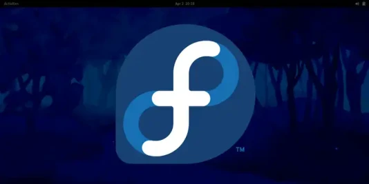 Linux Fedora 34 Desktop Logo Esm H267