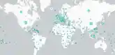 Globe Ddos Botnet Map World Esm H79