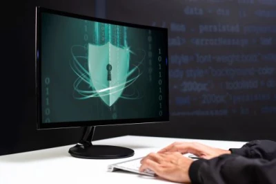 Hacker Cracking Binary Code Data Security Esm W400