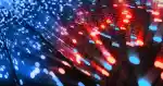Hacking Red And Blue Digital Binary Code Matrix Esm H79