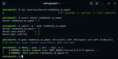 Checking Aslr Status On Linux Checking ASLR Status On Linux 600x301 Esm W400