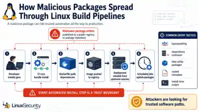 How Malicious Packages Spead Through Pipeline Infographic 699x394 Esm W400