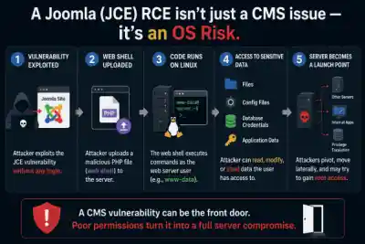 Joomla JCE RCE Risk 600x400 Esm W400