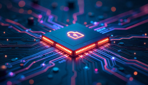 Quantum Cryptography Chip Security