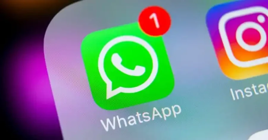 Whatsapp Logo On Screen Esm W900